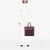 Tweedehands Bicolor Nappa Intrecciato Tas met Geknoopte Band