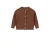 Dirkje baby gebreid vest bruin