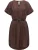 Ragwear Jurk ‘Klarisa’  donkerbruin
