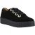 Hush Puppies Tamsin Suède Dames Zwarte Sneakers