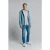 No Excess Shirt Jersey Melange Stretch Chalk