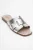 Notre Leer Plat Sandalen (Women)