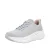 Rieker Sport Sneakers laag  lichtgrijs / abrikoos