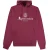 Aquascutum Active Big Logo Burgundy Hoodie