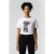 Rich & Royal Easy Fit T-shirt Leopard Organic White