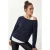 Boot hals Lange Mouw Blouse