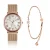 Dameshorloge en armband Amelia Parker Classique
