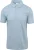 KnowledgeCotton Apparel Poloshirt Linnen Lichtblauw