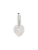 Pilgrim Hangers ‘Stone Heart’  zilver