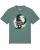 Watapparel Shirt ‘Papasaurus’  crème / groen / zwart