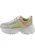 BUFFALO Sneakers laag  lichtgroen / oranje / zilver / wit