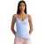 Aansluitend Gevoerd Camisole Top Met Borduursel