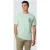 No Excess T-shirt Crewneck Placed Prints Garment Dyed Slub Mint