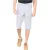 Heren cargo multi-pocket sneldrogende shorts in grijs