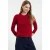 TRENDYOLMİLLA Dames Bordeaux Effen Lang Regular fit Vesten