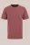 Fundamentals – Heren regular fit T-shirt met embroidery – Regular fit – Lichtrood – Katoen –