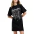 AllSaints Riproar Tee Dress Black
