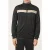 FILA Sagano Regular Taped Track Jacket Black-white Pepper