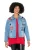 Angel of Style Tussenjas  lichtblauw / rood / zwart