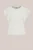 WE Fashion – Dames jersey T-shirt met embroidery – Regular fit – Gebroken wit – Viscose –