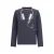 TYGO & vito rechtvallende longsleeve met print – antraciet