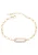 faina Armband  rose-goud / transparant