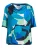 Goldner Shirt  blauw / groen / zwart / wit