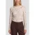 Ruby mesh jacquard top beige