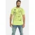Jan Vanderstorm oversized T-shirt DOMINIK Plus Size met printopdruk lichtgroen
