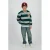 Vingino gestreepte sweater donkergroen