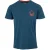 Regatta Heren Breezed V Mountain rug T-shirt met opdruk (Maanlicht Denim)