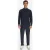 No Excess Pullover Full Zip Shoulder Detail Dark Night