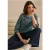 Cecil Dames Bedrukte blouse in Groen