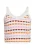 ebeeza Gebreide top  oranje / pink / rood / wit