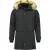 Enos Lange parka jas met bontkraag