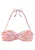 SUNSEEKER Bikinitop  nude / oranje / oudroze / wit