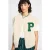 POM Amsterdam Gilet – Teddy Baseball Ecru