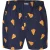 Happy Shorts X heren wijde boxershort met binnenbroek pizza print