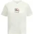 Burberry Witte Katoenen T-Shirt