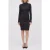 GUESS Ls Alessa Dress Jet Black A996