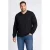 Petrol industries Plus Size katoenen regular fit gebreide trui – zwart