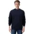 Lyle & Scott Heren Twill Crew Neck Sweatshirt (Marine)