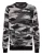 Pullover Ronde Hals Camouflage