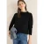 Cecil Dames Ottomaans Shirt in Zwart