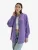 Elara Gebreid vest  lila