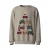 NAME IT KIDS sweater met print – ecru