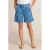 Ivy Beau regular waist casual short blauw
