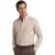 katoenen Ledub overhemd effen beige normale fit
