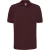 Russell Heren Ripple Collar & Manchet Poloshirt met korte mouwen (Bourgondië)