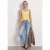 Top met V-hals en decoratief detail